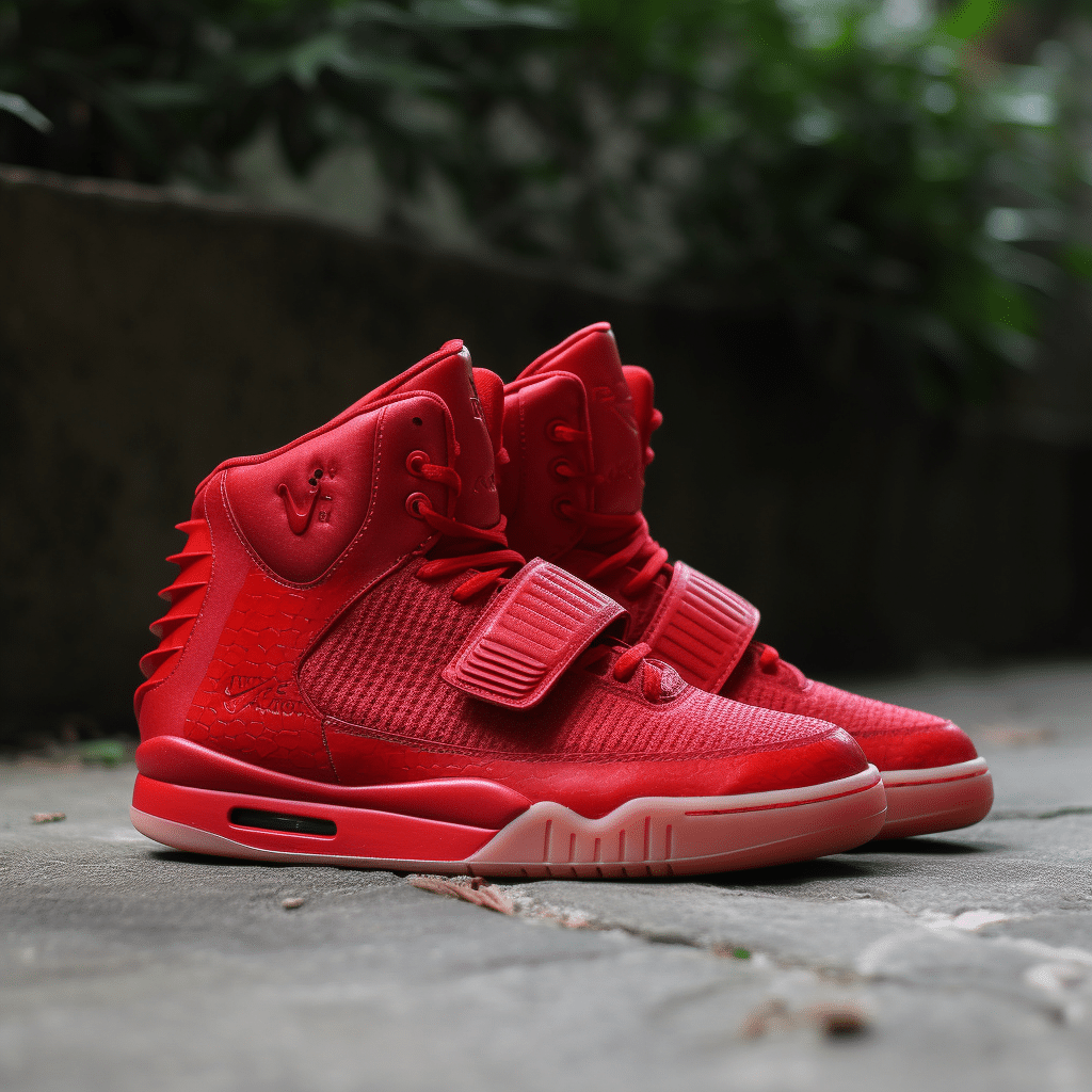 yeezy red october