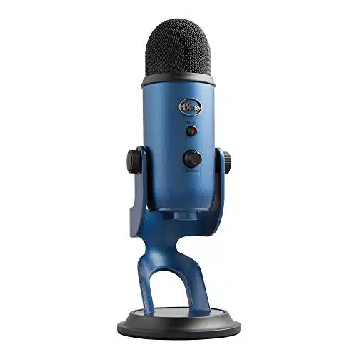 Blue Yeti USB Microphone   Midnight Blue (Renewed)