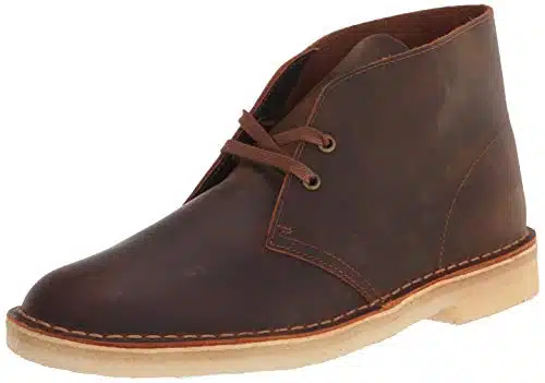 Clarks Men's Desert Chukka Boot, Beeswax Leather,