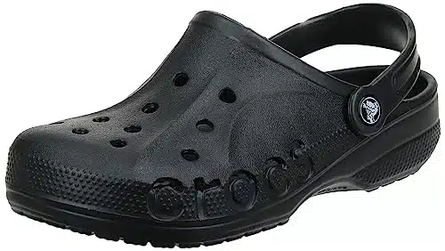 Crocs Unisex Adult Baya Clogs, Black, enomen