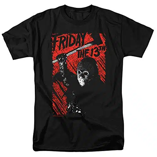 Friday the th Movie Jason Lives T Shirt & Stickers (X Large)