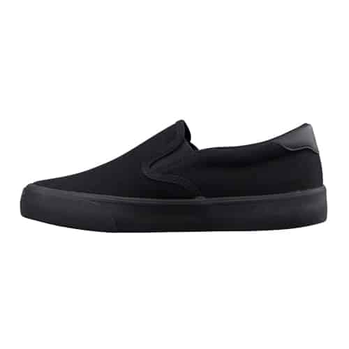 Lugz Womens Clipper Slip On Sneakers Shoes Casual   Black   B