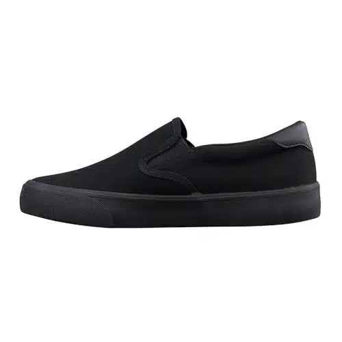 Lugz Womens Clipper Slip On Sneakers Shoes Casual   Black   B