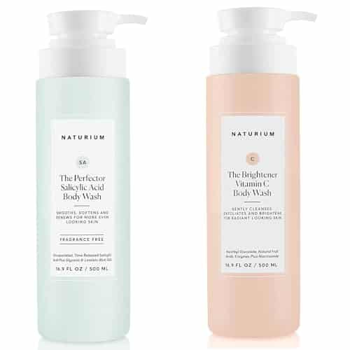 Naturium Body Wash (The Perfector Salicylic Acid oz + The Brightener Vitamin C oz)