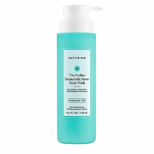 Naturium The Purifier Niacinamide Serum Body Wash, Cleansing & Hydrating Gel Serum, Dermatologist Tested, Paraben & Cruelty Free, oz