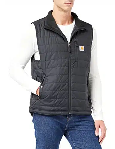 Carhartt Men's Gilliam Vest, Black, X Large