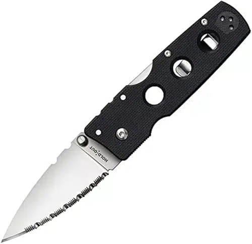 Cold Steel Hold Out Blade Serr. Edge  Overall  Blade