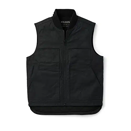 Filson Tin Cloth Insulated Work Vest Black (MD)