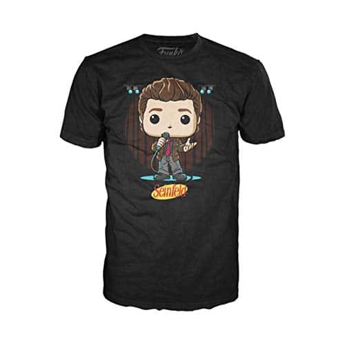 Funko Pop! Tees Seinfeld   Jerry Live from NY   MD T Shirt