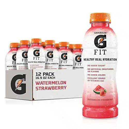 Gatorade Fit Electrolyte Beverage, Healthy Real Hydration, Watermelon Strawberry, .oz Bottles (Pack)