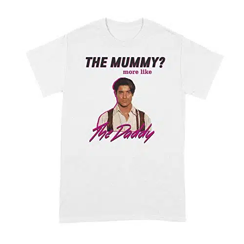 LibbysDesignsStore The Mummy More Like The Daddy Shirt Brendan Fraser Tshirt White
