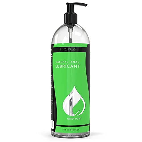 Lynk Pleasure Products Anal Lube Water Based oz Sex & Intimacy Lubricant for Men, Women, and Couples