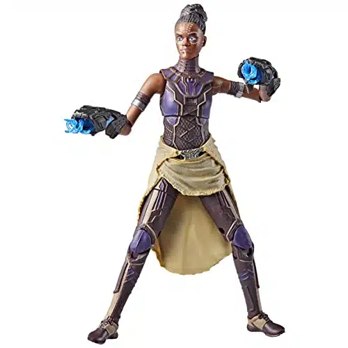 Marvel Legends Series Black Panther Legacy Collection Shuri inch Action Figure Collectible Toy, Accessories