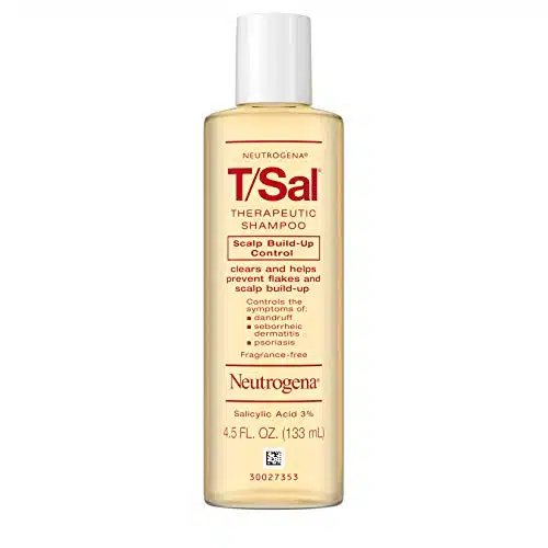 Neutrogena TSal Therapeutic Shampoo for Scalp Build Up Control with Salicylic Acid, Scalp Treatment for Dandruff, Scalp Psoriasis & Seborrheic Dermatitis Relief, fl. oz