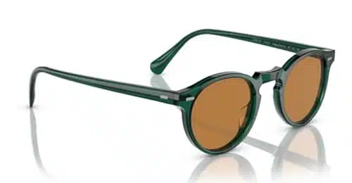 Oliver Peoples OVS Gregory Peck Round Men's Sunglasses