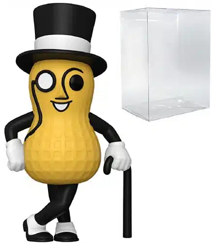 POP Ad Icons Planters   Mr. Peanut Funko Pop! Vinyl Figure (Bundled with Compatible Pop Box Protector Case) Multicolored inches