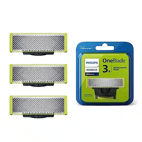 Philips Norelco Genuine OneBlade Replacement Blades, Count, QP