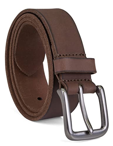 Timberland Men's mm Classic Jean Belt, Dark Brown,