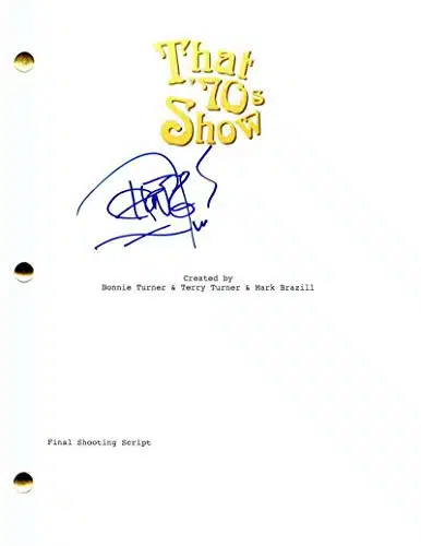 Tommy Chong Signed Autograph That 's Show Full Pilot Script   Leo Chingkwake   Movie Scripts