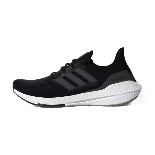 adidas Men's Ultraboost Running Shoe, BlackBlackWhite,