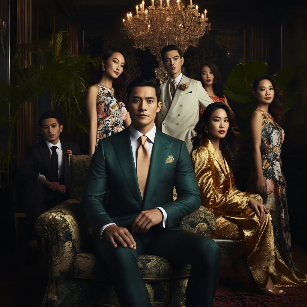 Crazy Rich Asians Cast Dazzles in Film