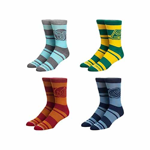 Avatar The Last Airbender Crew Socks (Pack)