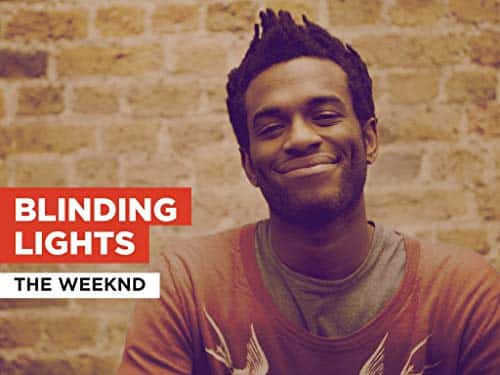 Blinding Lights in the Style of The Weeknd