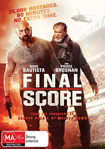 Final Score  Dave Bautista, Pierce Brosnan  NON USA Format  Region Import   Australia