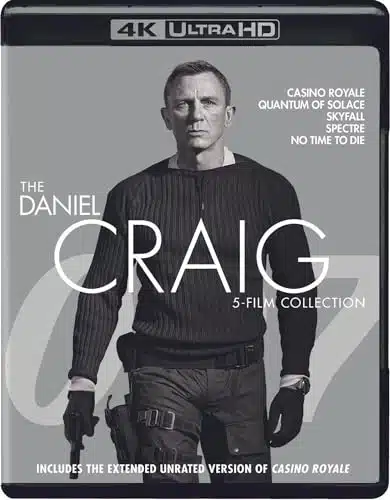 James Bond The Daniel Craig Film Collection (K Ultra HD + Blu ray) [K UHD]