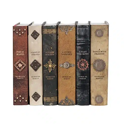 Juniper Books Song of Ice and Fire (A Game of Thrones) Book Series  Volume Hardcover Book Set with Custom Designed Dust Jackets  Books Published by Bantam  Author George R. R. Martin