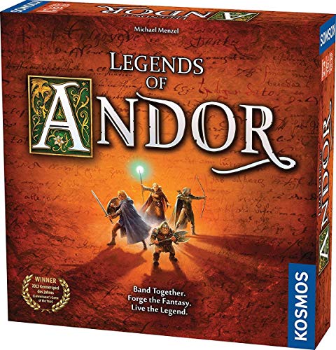 Legends of Andor Board Game Cooperative Strategy Adventure Game By KOSMOS Spiel Des Jahres Kennerspiel Winner