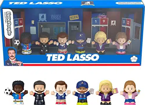 Little People Collector Ted Lasso Special Edition Set In Display Gift Box For Adults & Fans, Figures