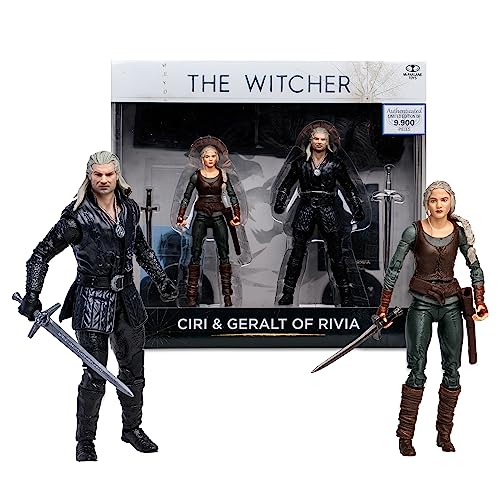 McFarlane   The Witcher Netflix in pk   Geralt and Ciri (Season )