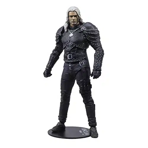 McFarlane Toys Netflix The Witcher Geralt of Rivia (Season ) Action Figure with Accessories