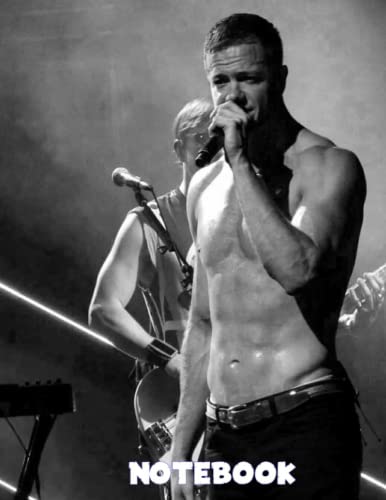 Notebook Dan Reynolds Imagine Dragons RockBand Notebook Journal Pages for Office, Thankgiving Notebook .School Supplies #
