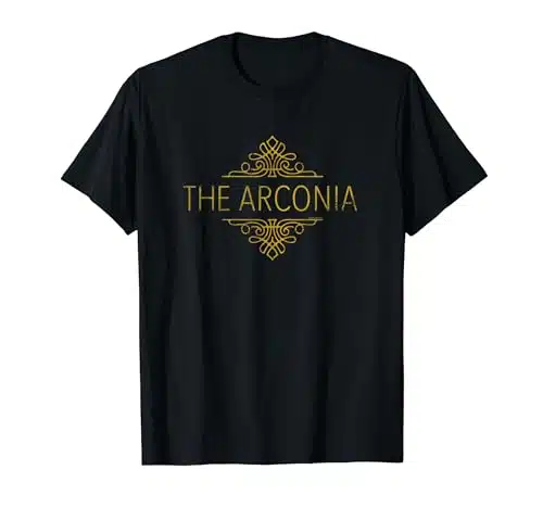 Only Murders in the Building The Arconia Gold Logo T Shirt