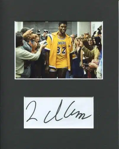 Quincy Isaiah The Rise of the Lakers Magic Johnson Signed Autograph Photo Displa   Autographed NBA Photos