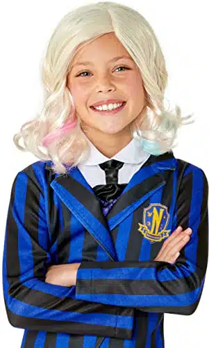 Rubie's Girl's Wednesday TV Show Enid Costume Wig, As Shown, One Size