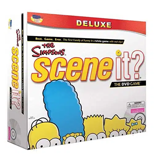 Scene It The Simpsons Game with DVD Trivia Questions
