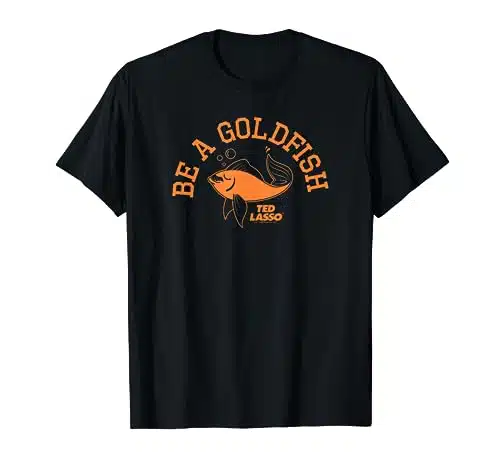 Ted Lasso Be A Goldfish Collegiate Short Sleeve T Shirt
