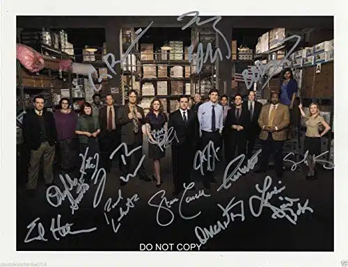 The Office tv show cast reprint signed autographed photo RP Steve Carrell