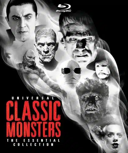 Universal Classic Monsters The Essential Collection [Blu ray]