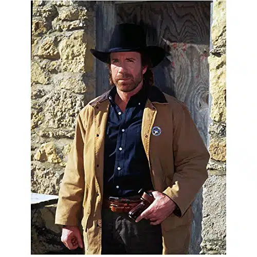 Walker, Texas Ranger Cast with Chuck Norris as Cordell Walker Standing x Photo