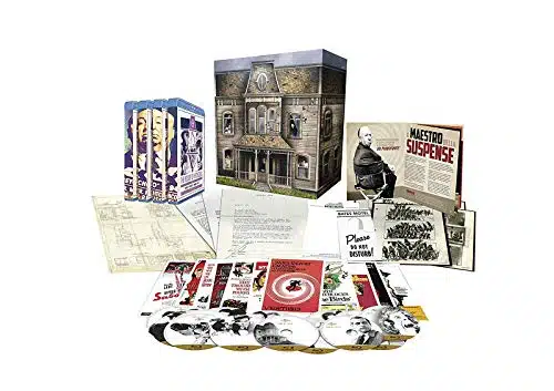 Alfred Hitchcock Collection   Disc Box Set ( The Birds  Family Plot  Frenzy  The Man Who Knew Too Much  Marnie  Rear Window  Saboteur  Shadow of a Dou [ Blu Ray, Reg.ABC Import   Belgium ]