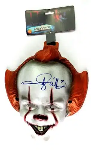 Andy Muschietti Signed Autographed Pennywise Mask IT BAS BK