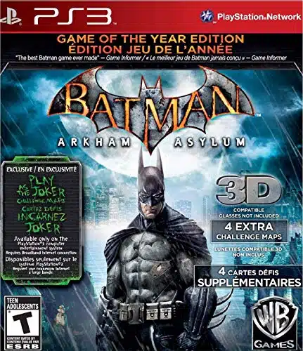 Batman Arkham Asylum (Game of the Year Edition)   Playstation