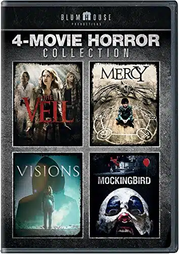 Blumhouse ovie Horror Collection (The Veil  Mercy  Visions  Mockingbird) [DVD]