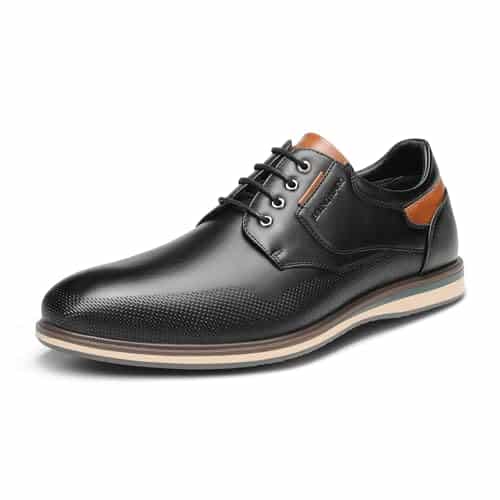 Bruno Marc Men's Black Casual Dress Shoes LG US
