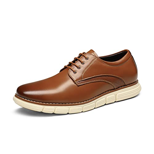 Bruno Marc Men's Dress Sneakers Casual Lace up Oxford Formal Shoes Brown US GRANDPLAIN