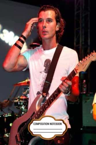 Composition book Gavin Rossdale Lined Notebook Journal & Composition Thankgiving Notebook College Ruled Page #